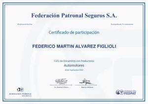 Certificado de Participación